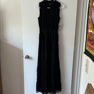 1. State Sleeveless Black Maxi Dress
